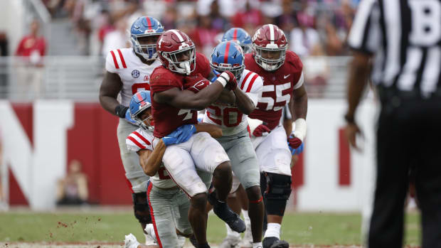 Brian Robinson Jr. against Ole Miss